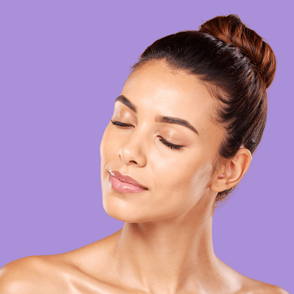 Moisturizer for oily skin lightweight natural glow formula bottle