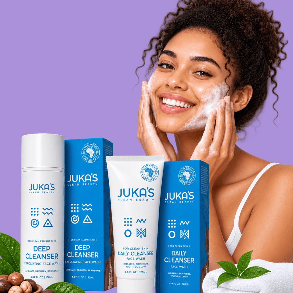 Facial cleanser vs face wash for different skin types