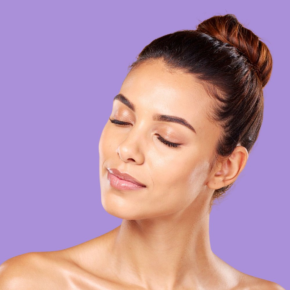 Moisturizer for oily skin lightweight natural glow formula bottle