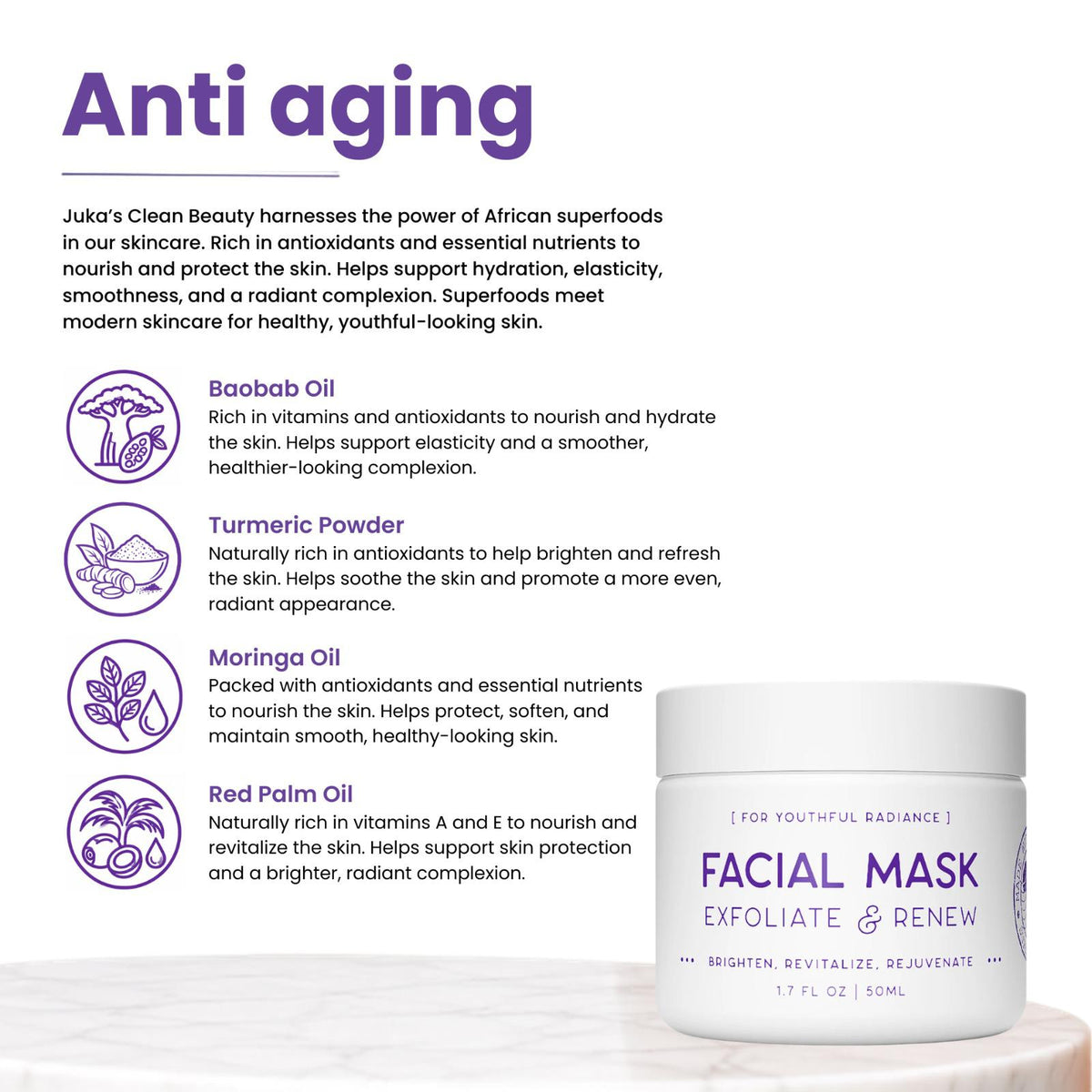 facial mask - anti aging